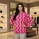 بلوزة عجينة مموجة 273