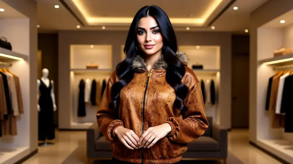 [F/9003] هاى وسط سويدى مطبوع 