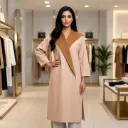 بالطو جوخ كم مقلوب حور