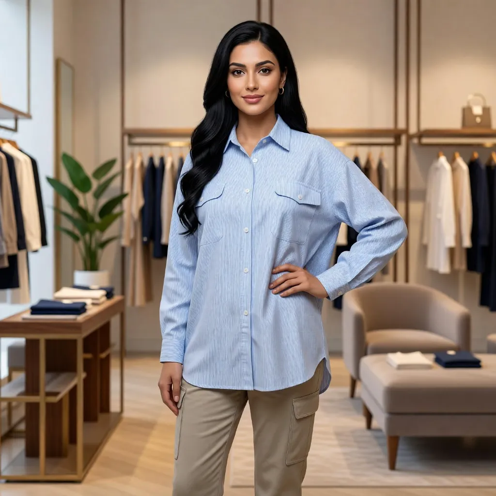 [RV/7537] شميز كتانLMT