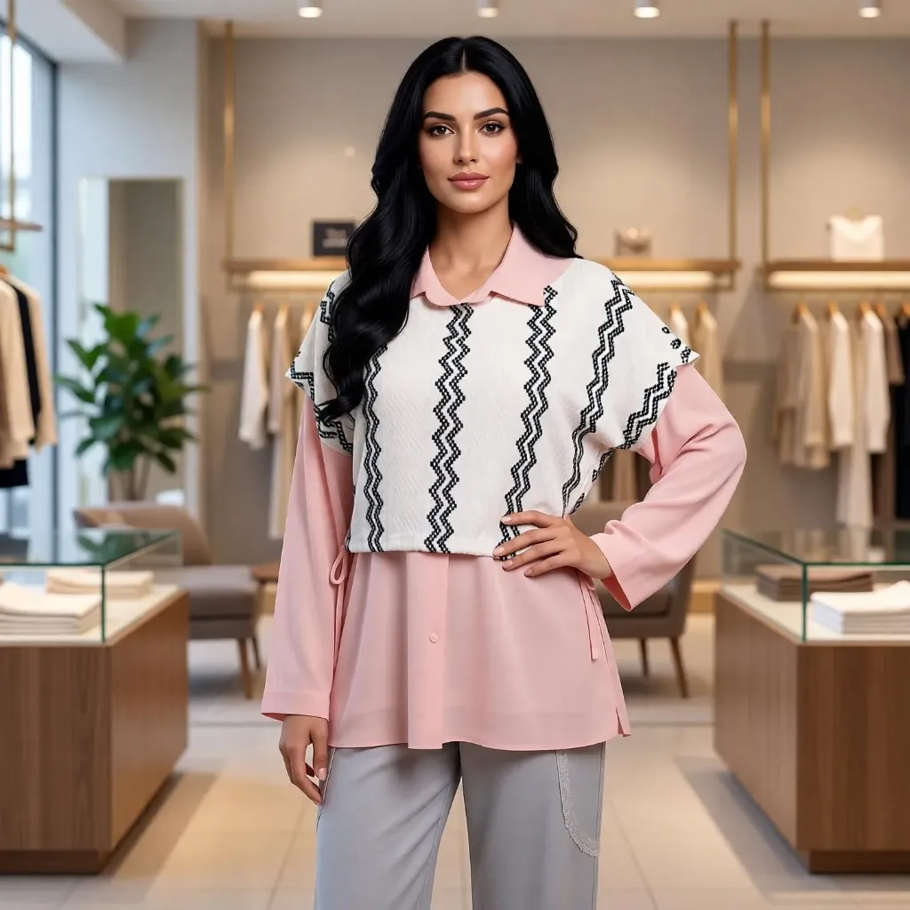 تونز شميز شبك 068